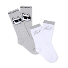 Set mit 2 paar socken KARL LAGERFELD KIDS 
                    M&Auml;DCHEN