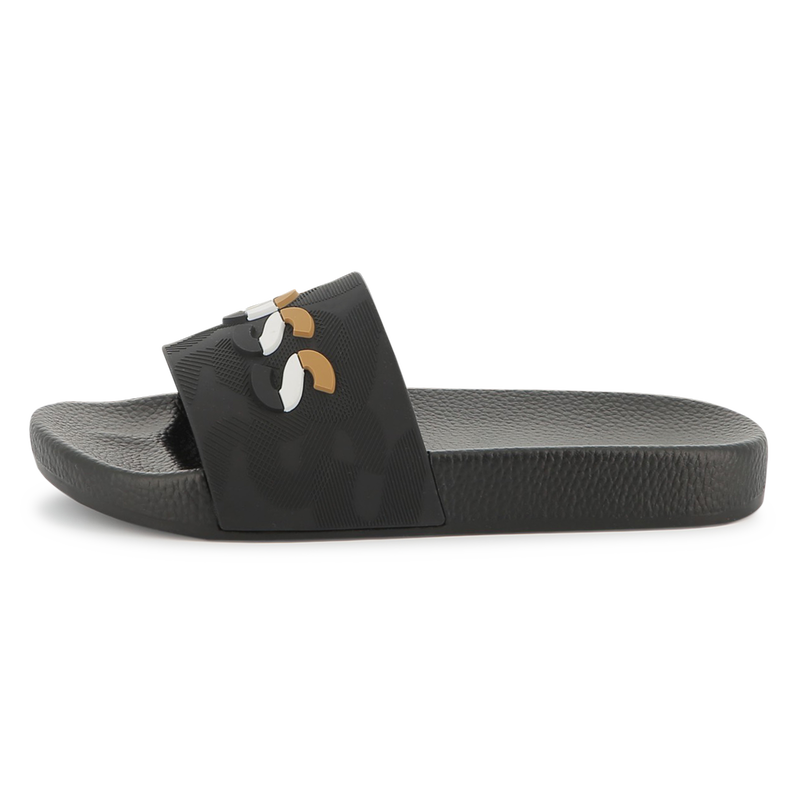 Pantoletten mit breitem Riemen BOSS 
                        JUNGE