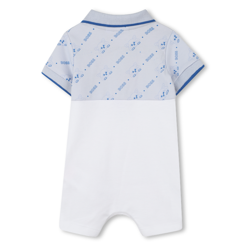 Kurzer Overall mit Polokragen BOSS 
                        JUNGE