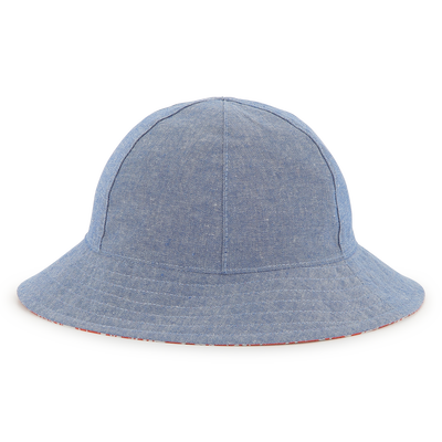 Wendbarer Baumwoll-Fischerhut KENZO KIDS UNISEX