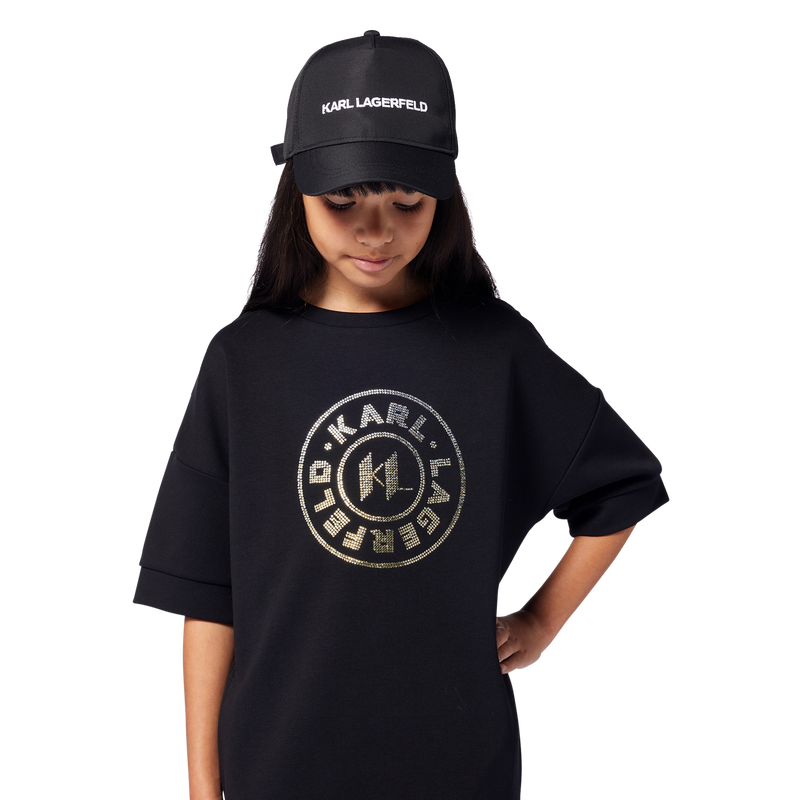 Verstellbares, besticktes Cap KARL LAGERFELD KIDS 
                        JUNGE