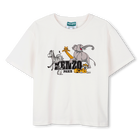 Kurz&auml;rmeliges T-Shirt KENZO KIDS 
                    M&Auml;DCHEN