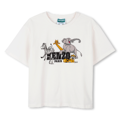 Kurz&auml;rmeliges T-Shirt KENZO KIDS M&Auml;DCHEN