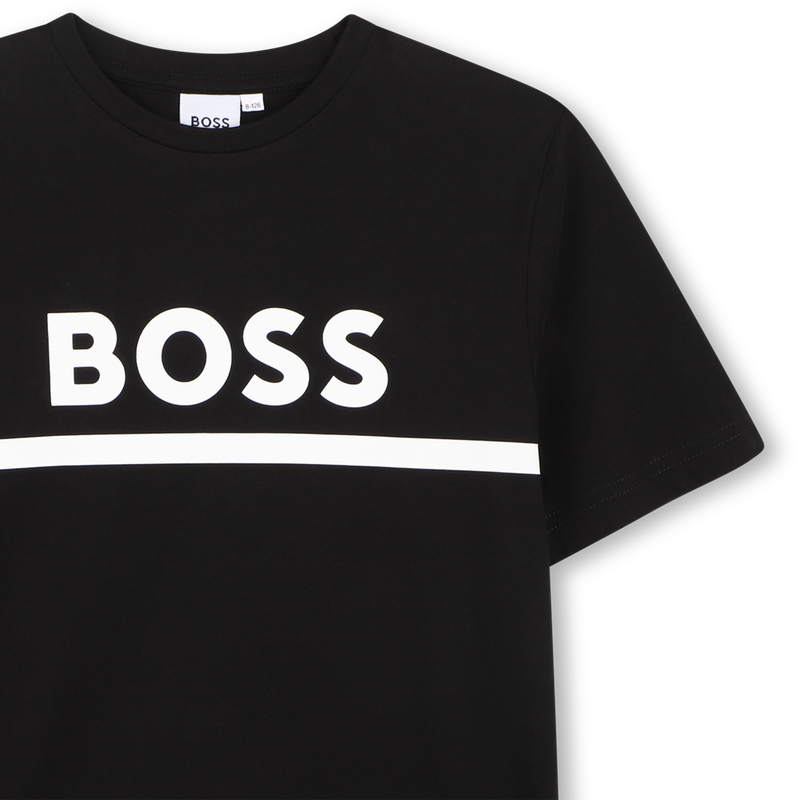 KURZ&Auml;RMELIGES T-SHIRT BOSS 
                        JUNGE