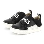 Ledersneaker mit Klettriemen BOSS 
                    JUNGE