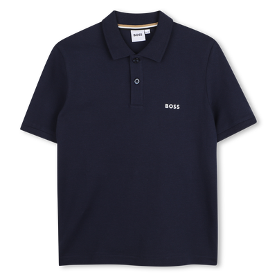 KURZ&Auml;RMELIGES POLOSHIRT BOSS JUNGE
