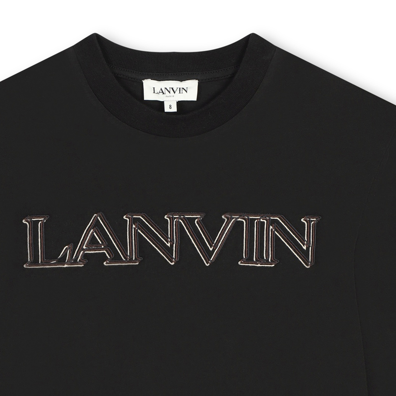 Langarmshirt mit Stickerei LANVIN 
                        JUNGE
