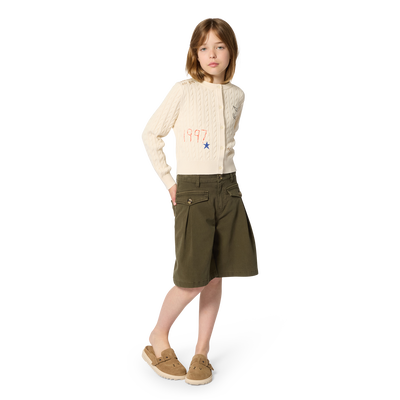 STRICKJACKE MIT ZOPFMUSTER ZADIG & VOLTAIRE M&Auml;DCHEN