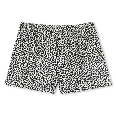 Viskose-Shorts mit Print MICHAEL KORS M&Auml;DCHEN