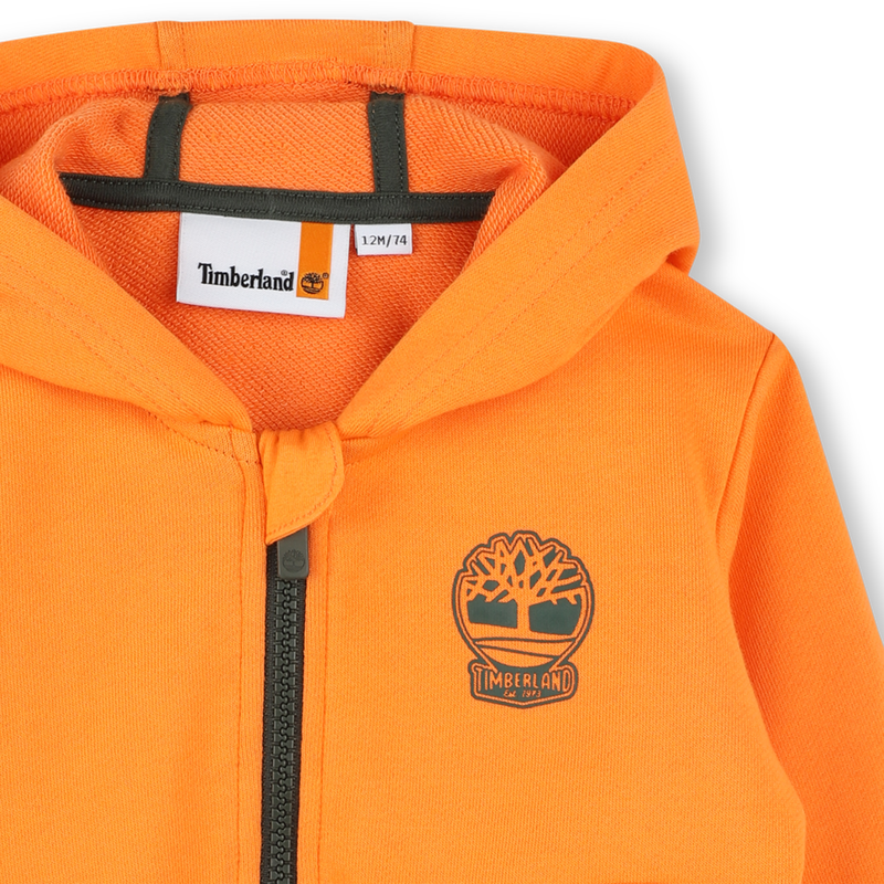 Sweatjacke mit Kapuze TIMBERLAND 
                        JUNGE