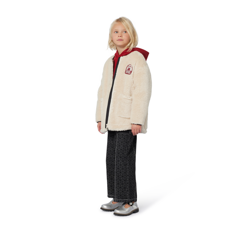 Mantel mit abnehmbarer Kapuze KENZO KIDS 
                        M&Auml;DCHEN