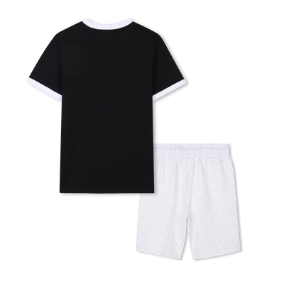 Set mit T-Shirt und Bermudas DKNY JUNGE