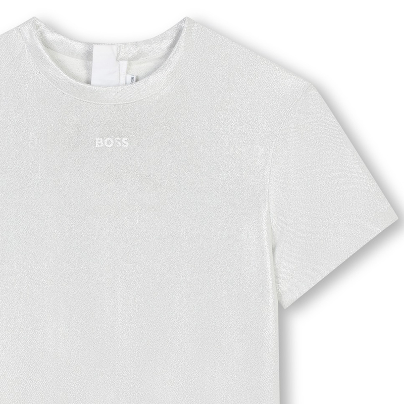 Gef&uuml;ttertes Kurzarm-Kleid BOSS 
                        M&Auml;DCHEN