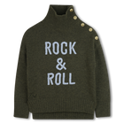 Pullover mit Stehkragen mit Kn&ouml;pfen ZADIG VOLTAIRE 
                    M&Auml;DCHEN