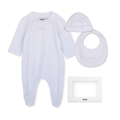 Pyjama-Set mit M&uuml;tze und L&auml;tzchen BOSS JUNGE