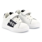 Ledersneaker mit Klettriemen BOSS 
                    JUNGE