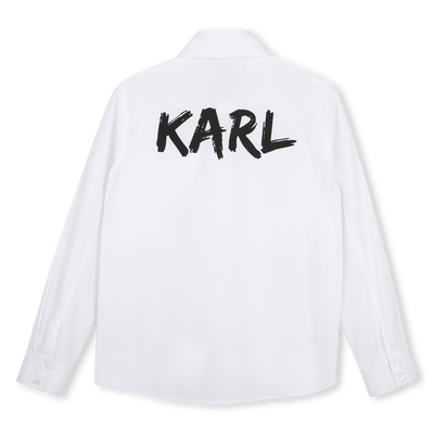 Langarmhemd KARL LAGERFELD KIDS JUNGE