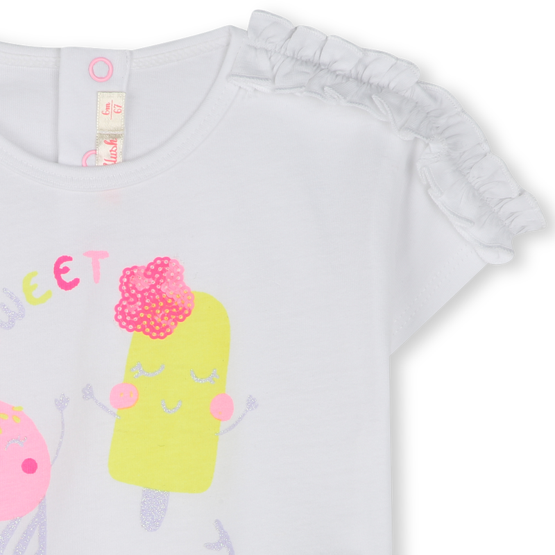 Kurzarm-T-Shirt aus Baumwolle BILLIEBLUSH 
                        M&Auml;DCHEN
