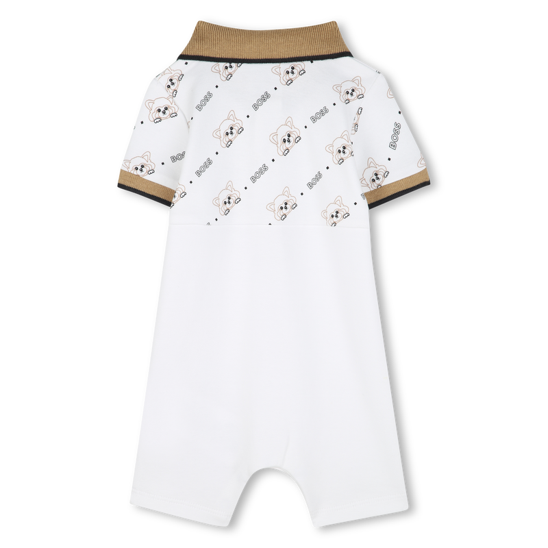 Kurzer Overall mit Polokragen BOSS 
                        JUNGE