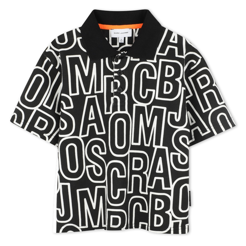 Polo mit Monogrammdruck MARC JACOBS 
                        JUNGE