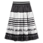 Plissee-Midirock KARL LAGERFELD KIDS 
                    M&Auml;DCHEN