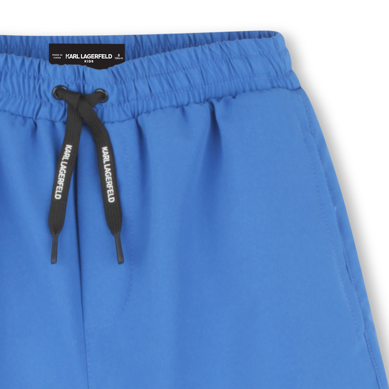 Badeshorts mit Taschen KARL LAGERFELD KIDS 
                        JUNGE