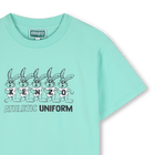 T-Shirt mit kurzen &Auml;rmeln KENZO KIDS 
                    JUNGE
