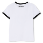 Kurz&auml;rmeliges t-shirt KARL LAGERFELD KIDS 
                    M&Auml;DCHEN