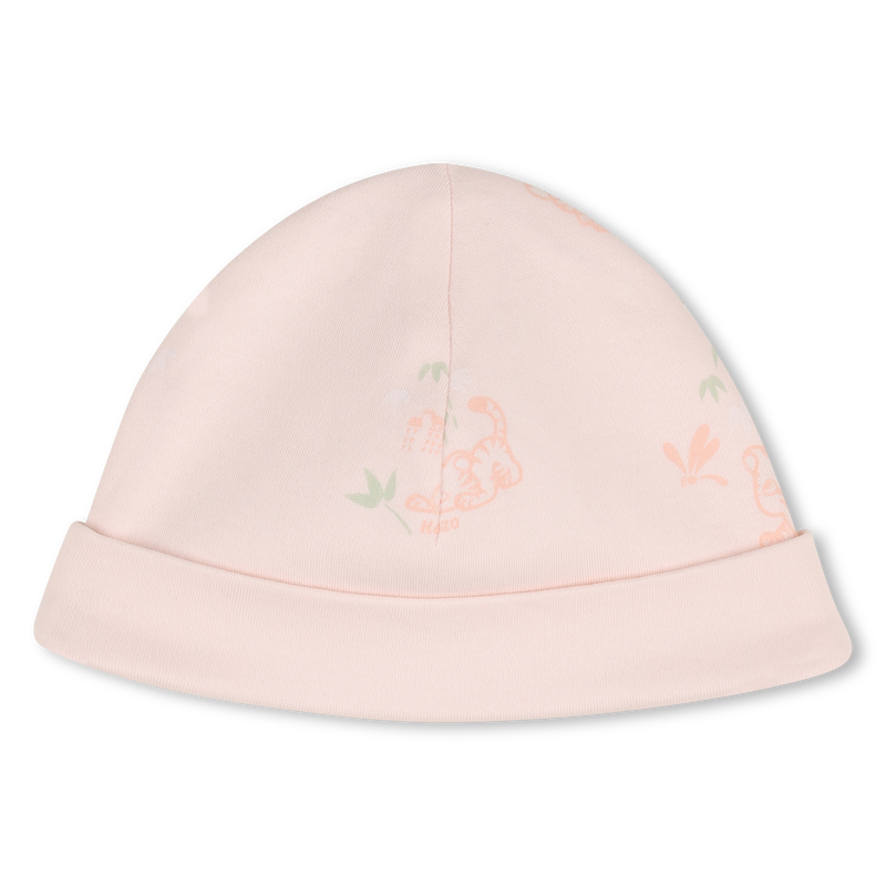 PAJAMA, HUT UND L&Auml;TZCHEN SET KENZO KIDS 
                        M&Auml;DCHEN