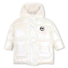 Steppjacke mit Kapuze KARL LAGERFELD KIDS 
                    M&Auml;DCHEN
