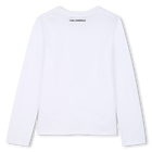 Langarmshirt KARL LAGERFELD KIDS 
                    M&Auml;DCHEN