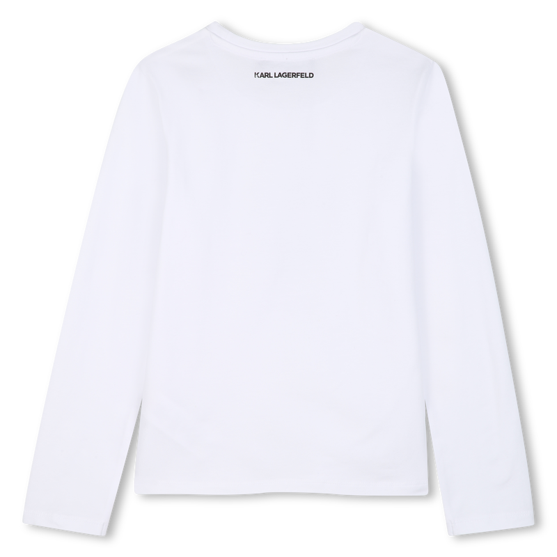 Langarmshirt KARL LAGERFELD KIDS 
                        M&Auml;DCHEN
