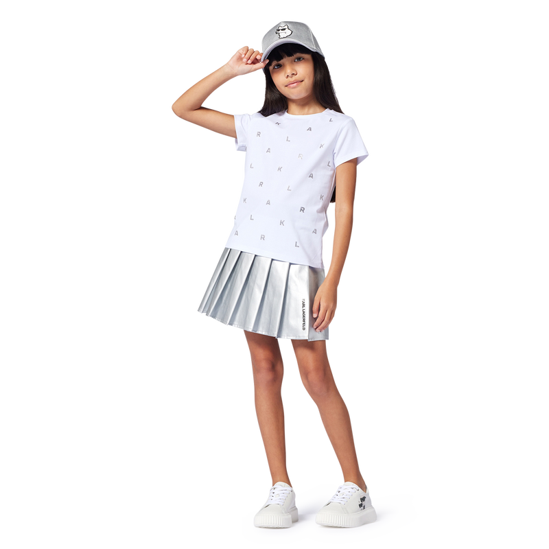 Verstellbares Cap mit Badge KARL LAGERFELD KIDS 
                        M&Auml;DCHEN