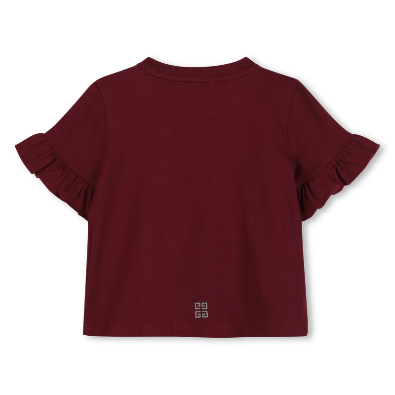 T-Shirt mit Rüschen GIVENCHY 
                        MÄDCHEN