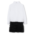 Lang&auml;rmeliges Kleid KARL LAGERFELD KIDS 
                    M&Auml;DCHEN