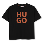 T-Shirt mit kurzen &Auml;rmeln HUGO 
                    JUNGE
