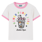 Kurz&auml;rmeliges t-shirt KENZO KIDS 
                    M&Auml;DCHEN
