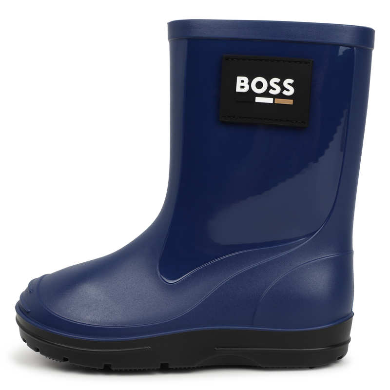 Regenstiefel aus 2 Materialien BOSS 
                        JUNGE
