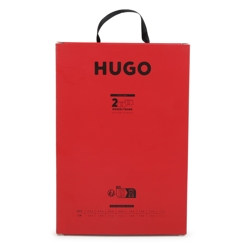 2er-Set Baumwoll-Boxershorts HUGO 
                        JUNGE