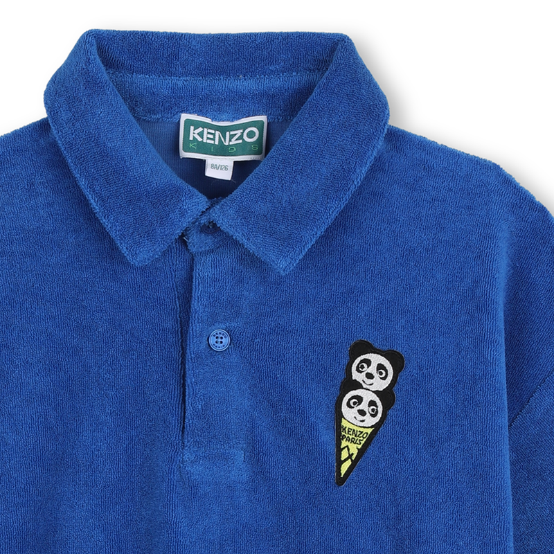 POLOSHIRT MIT SAUGF&Auml;HIGEM STOFF KENZO KIDS 
                        UNISEX